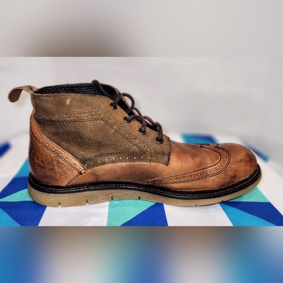 Bed Stu Capacity Light Weight Rustic Ankle Mens Chukka Boots Leather Sz 10.5 - Picture 6 of 12